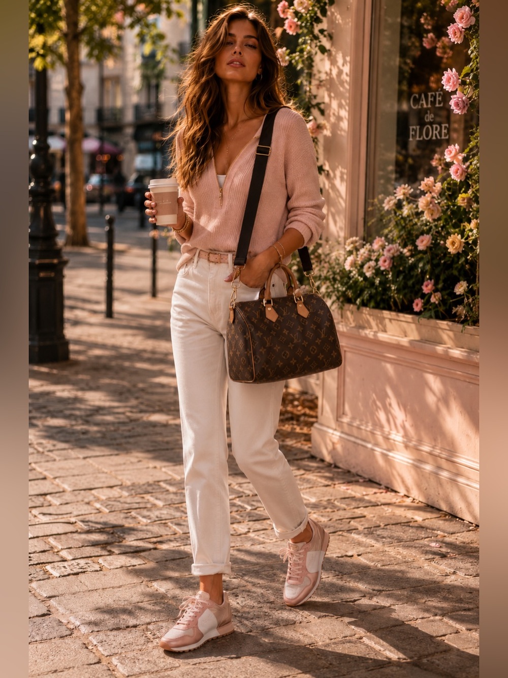 Pepe Jeans London Verona Rose Gold Sneakers